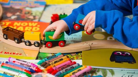 Child playing