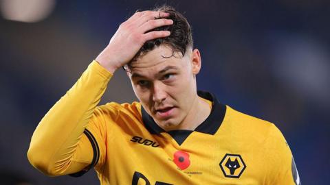 Wolves striker Jorgen Strand Larsen