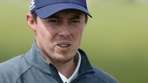 Matt Fitzpatrick at the US Open