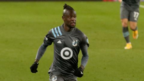 Sierra Leone's Kei Kamara in action for MLS side Minnesota United
