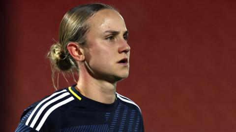 Martha Thomas in Scotland kit