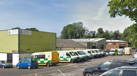 SSG UK Specialist Ambulance Service base in Fareham