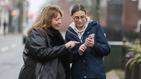 Nottinghamshire Police and Crime Commissioner, Caroline Henry, and Cllr Helen-Ann Smith, Cabinet Member for Community Safety and Crime Reduction,