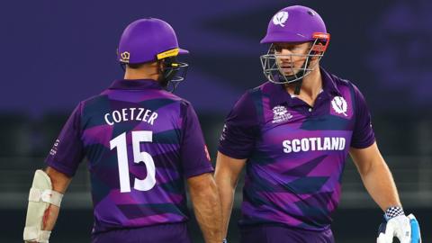 Scotland play their fifth and final Super 12s match against Pakistan