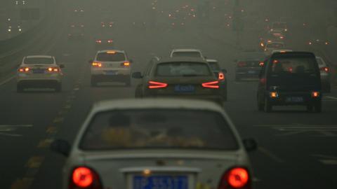 Smog in Beijing on 1 December, 2015