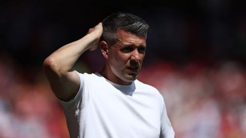 Paolo Pezzolano scratches his head