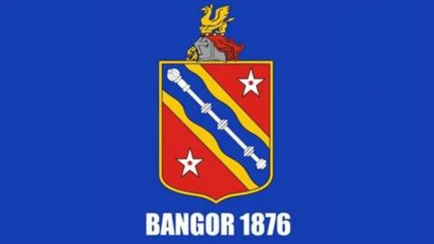 Arfbais CPD Bangor 1876