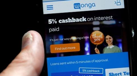 Wonga app