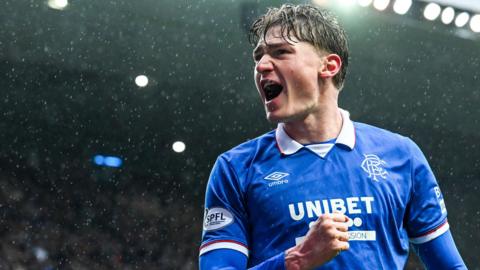 Rangers forward Ryan Naderi