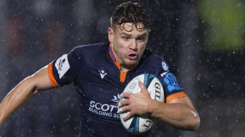 Scotland's Darcy Graham in action for Edinburgh