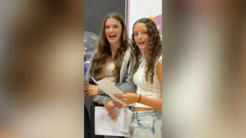 two girls