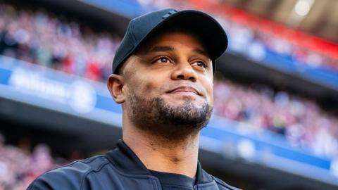 Bayern Munich manager Vincent Kompany