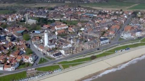 Southwold from the air