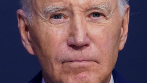 Image shows President Joe Biden