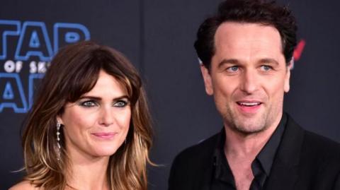  Keri Russell, on the left, and Matthew Rhys attend the Premiere of Disney's "Star Wars: The Rise Of Skywalker" on December 16, 2019 in Hollywood, California