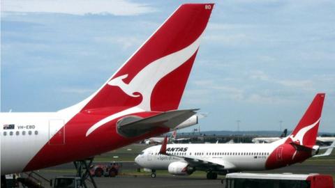 Qantas aircraft