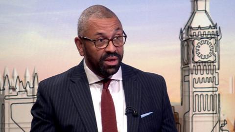 Foreign Secretary James Cleverly