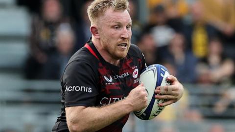 Jackson Wray in action for Saracens