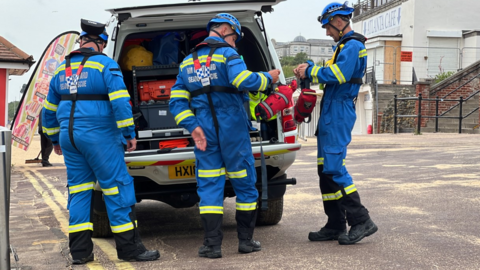 Clacton Coastguard Search and Rescue Team