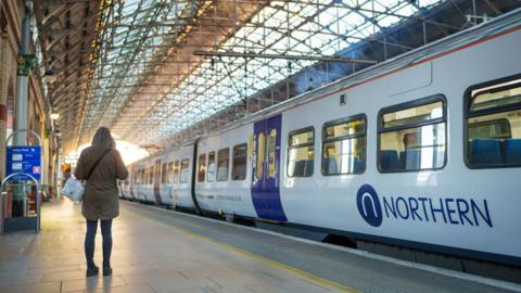 Commuters at Manchester Piccadilly railway station in Manchester, UK, on Thursday, Dec 8, 2022. 