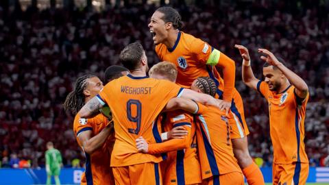 Netherlands celebrate