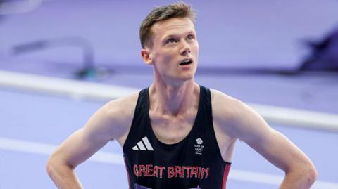 Max Burgin of Great Britain at the Olympic Games Paris 2024