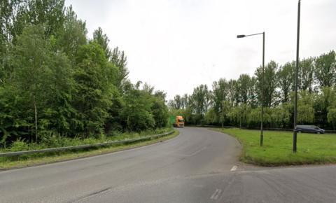 The Watchorn roundabout in Alfreton