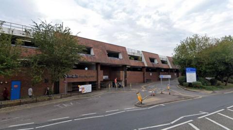 External view of the Swan shopping centre