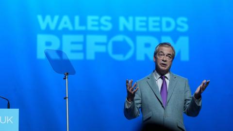 Nigel Farage yn Llandudno
