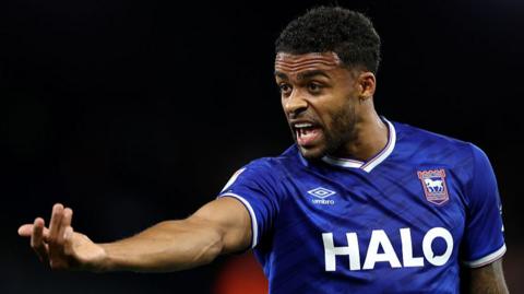 Darnell Furlong on his Ipswich Town debut