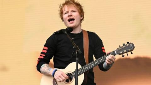 Ed Sheeran at Radio 1's Big Weekend in Coventry