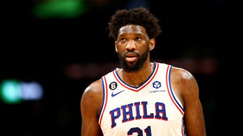 NBA star Joel Embiid, who chose USA for the Paris Olympic Games 2024