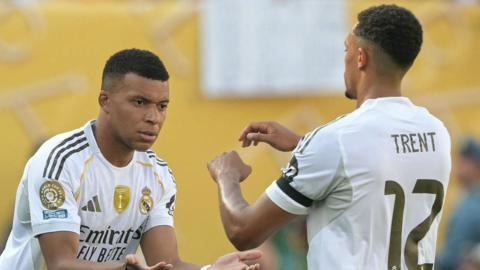 Kylian Mbappe and Trent