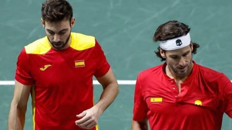 Spain pair Marcel Granollers and Feliciano Lopez