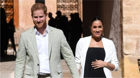 The Duke and Duchess of Sussex in Morocco, February 2019