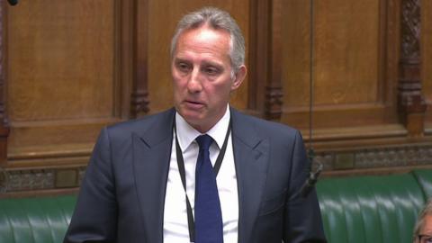 Ian Paisley in the House of Commons