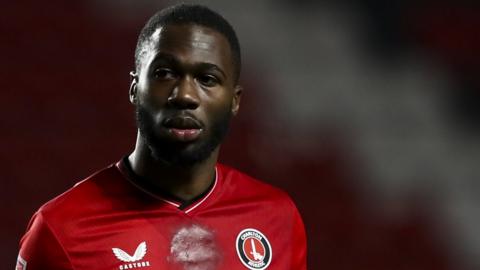 Corey Blackett-Taylor in action for Charlton