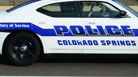 A Colorado Springs police car. File photo