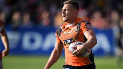 Castleford Tigers' Greg Eden