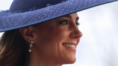 Catherine, Princess of Wales, wearing a hat, March 2026