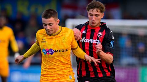 Action from Truro City v Sutton United
