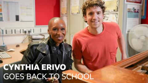 Cynthia Erivo Goes Back to School