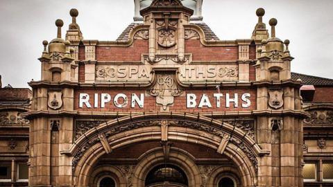 Exterior of Ripon Spa Baths