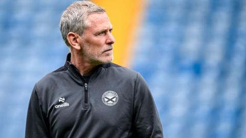 Ayr United head coach Gary Naysmith