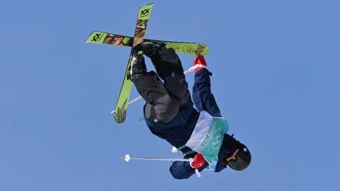 Kirsty Muir in ski big air qualification