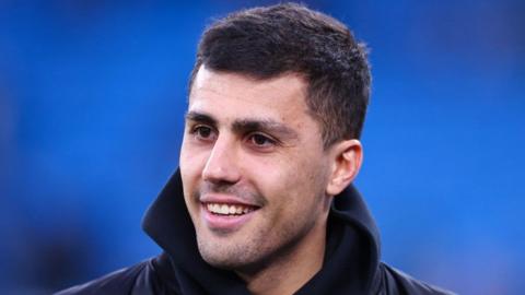 Manchester City midfielder Rodri