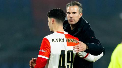 Robin and Shaqueel van Persie