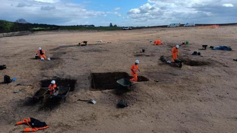 Dig at Lochinver Quarry