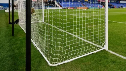 Goal in a National League stadium