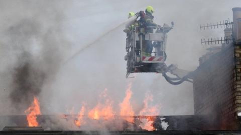 James Street fire